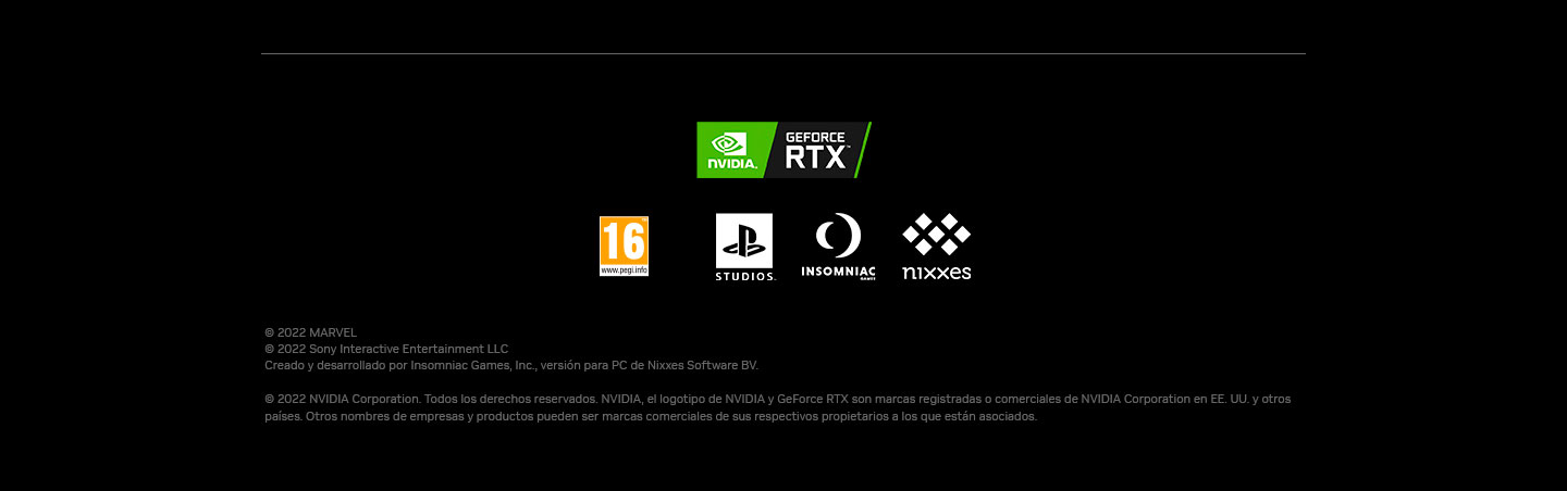 NVIDIA GeForce RTX, PlayStation Studios, Insomniac, Nixxes