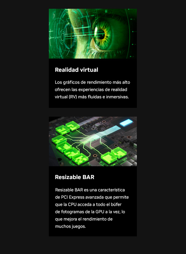 VR y Resizable Bar