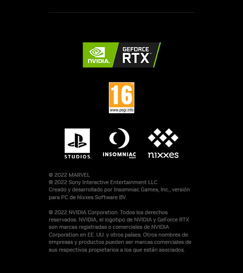 NVIDIA GeForce RTX, PlayStation Studios, Insomniac, Nixxes