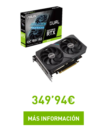 ASUS DUAL GeForce RTX 3050 OC 8GB
