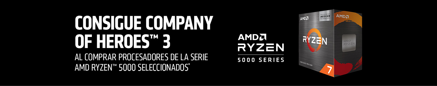 Consigue Company of Heroes 3 con un AMD Ryzen 5000 seleccionado