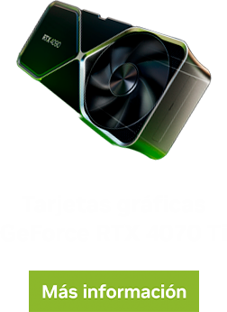 Tarjetas gráficas GeForce RTX 4070 Ti