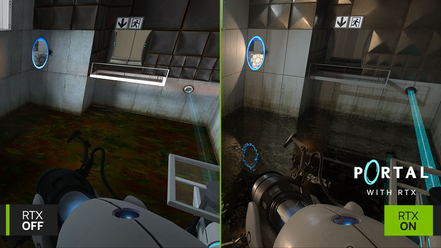Portal con RTX