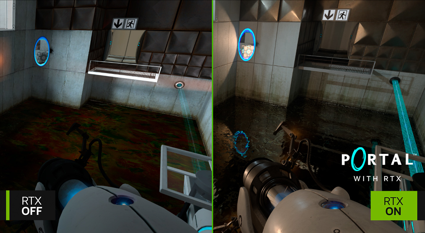 Portal con RTX
