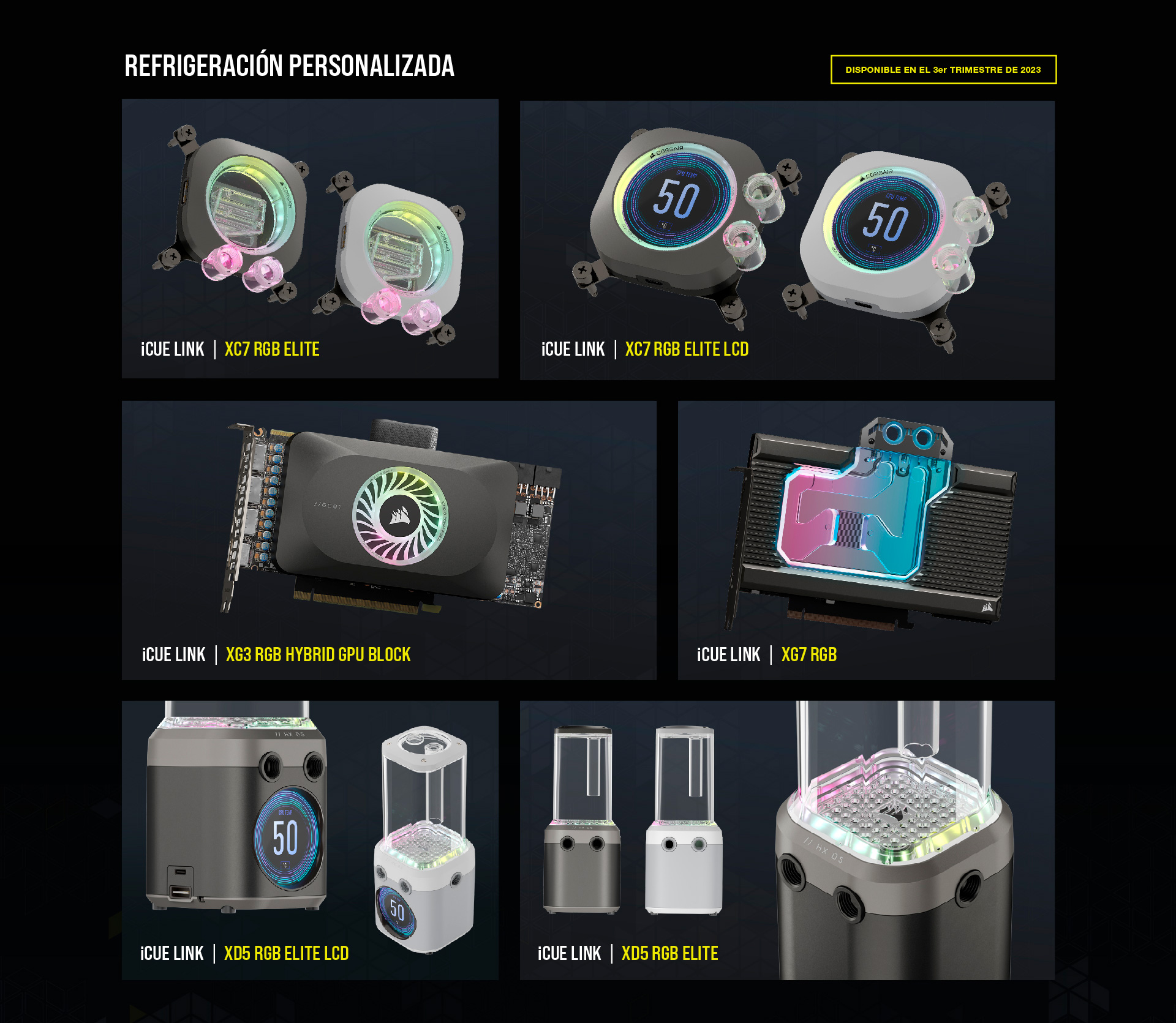 Corsair iCUE, Refrigeración personalizada