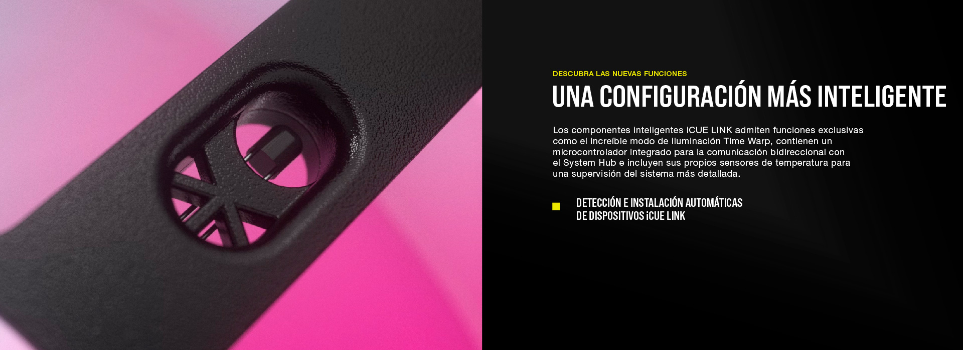Corsair iCUE, una configuración más inteligente