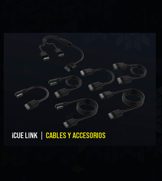 Corsair iCUE, cables y accesorios