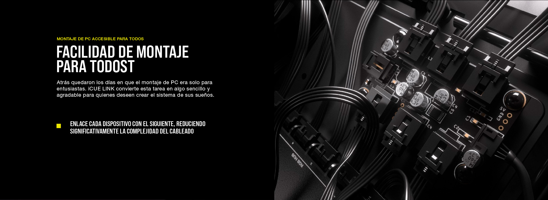 Corsair iCUE, facilitad de montaje para todos