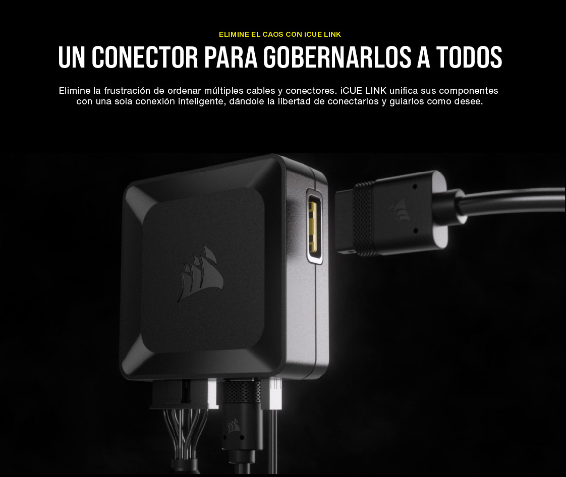 Corsair iCUE, elimine el caos con iCUE Link