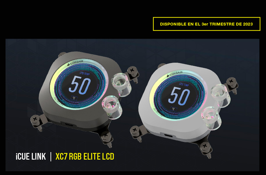 Corsair iCUE, XC7 ELITE LCD