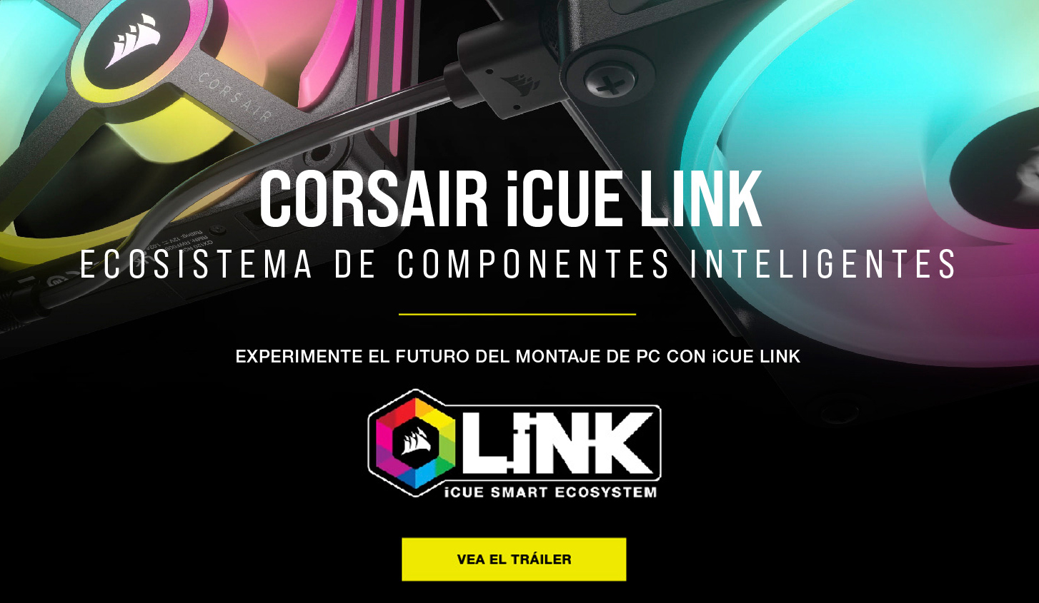 Corsair iCUE, experimente el montaje del futuro de pc con iCUE Link