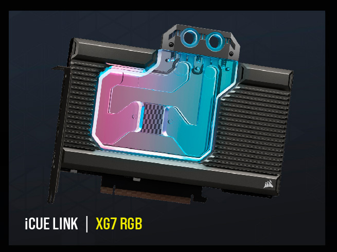 Corsair iCUE, XG7 RGB