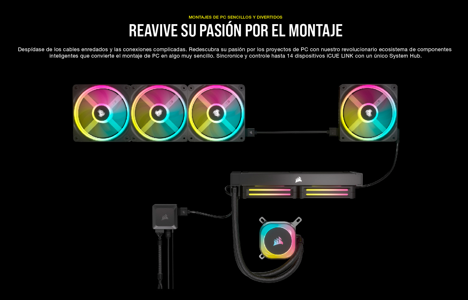 Corsair iCUE, Reavive su pasión por el montaje
