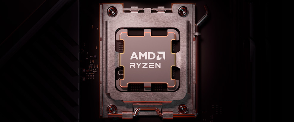 AMD CPU en su zócalo