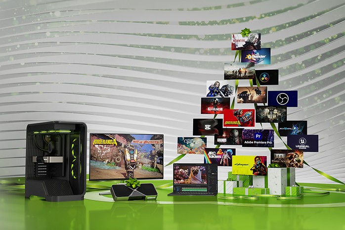 NVIDIA Holidays Art
