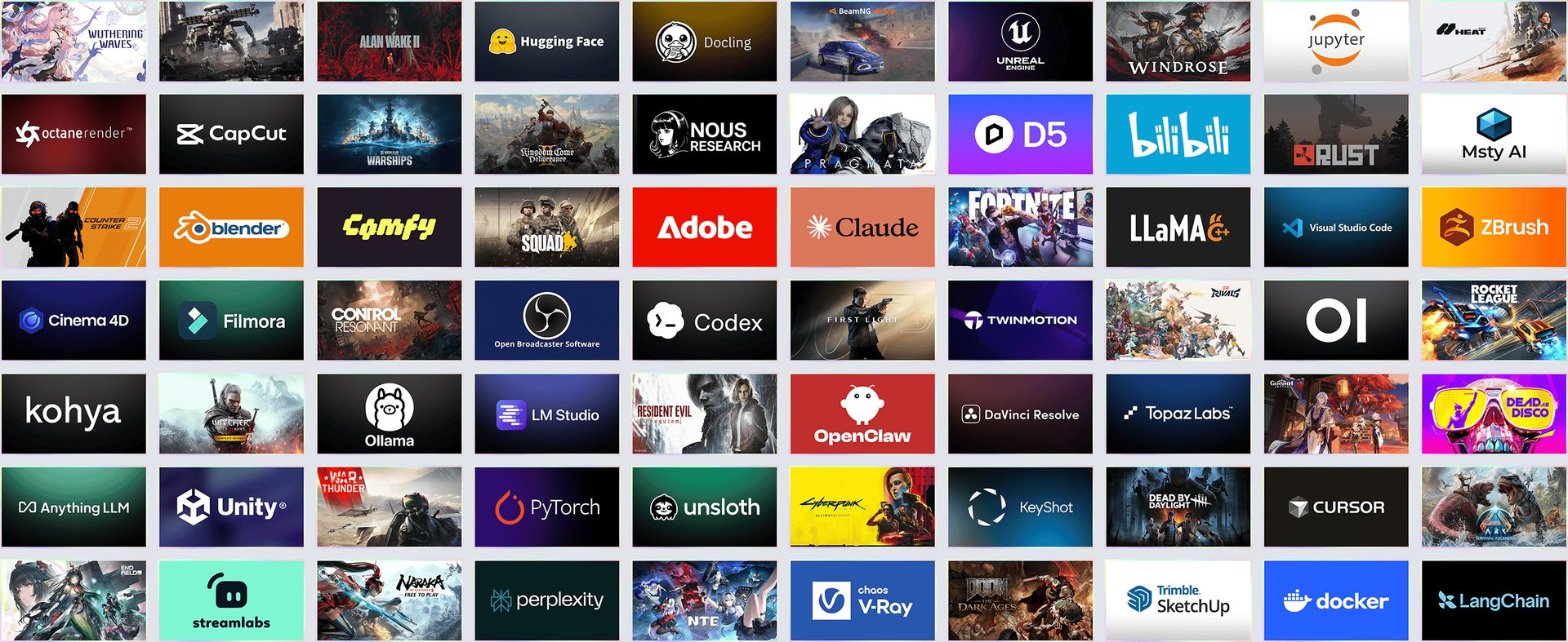 Aplicaciones y juegos acelerados por NVIDIA RTX