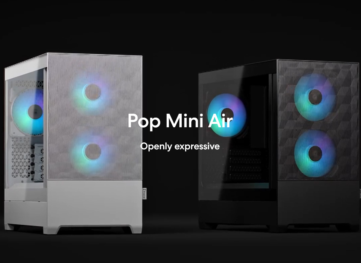 Caja/Torre Fractal Design Pop Mini Air ARGB Blanco1