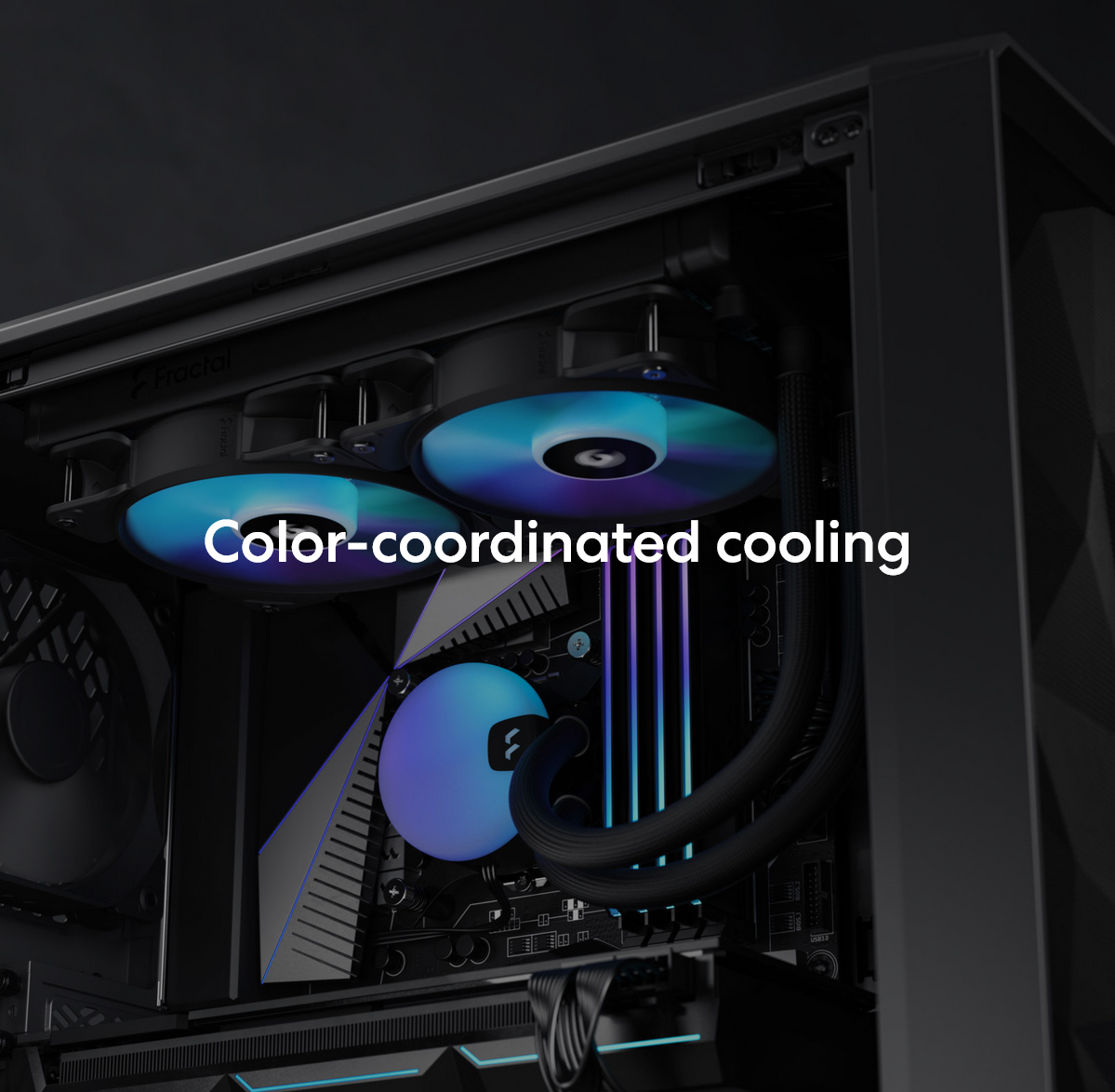 Kit Refrigeración Líquida Fractal Design Lumen S24 RGB  Cooling