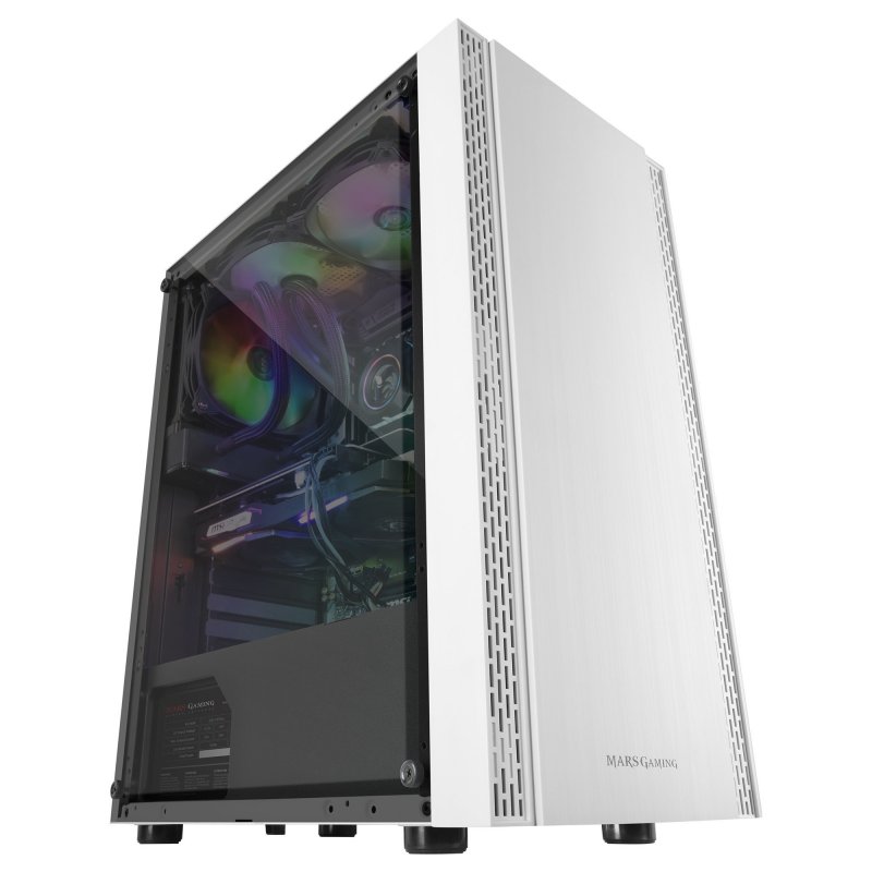 Mars Gaming MCN White - Caja/Torre