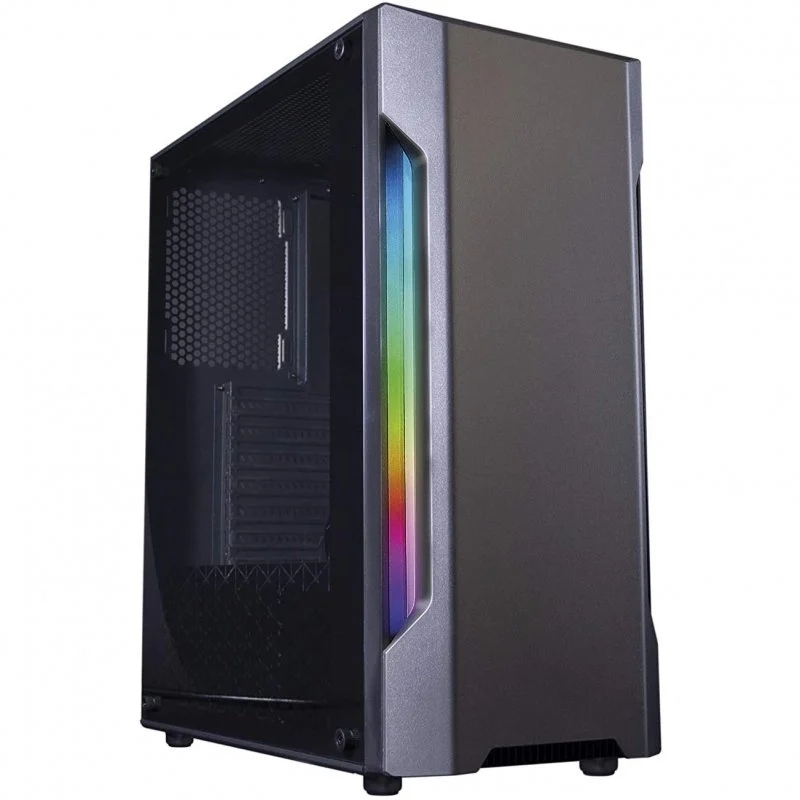 Coolbox DeepGaming DGC-195 RGB Cristal Templado - Caja/Torre