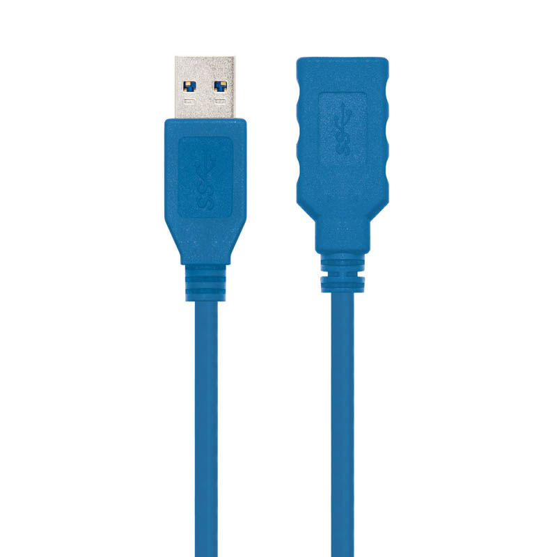 Nanocable USB 3.0 2 metros Macho / Hembra - Cable Alargador