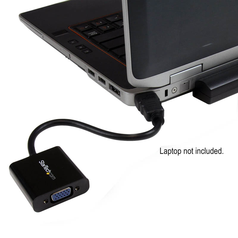 StarTech Conversor Escritorio/Laptop/Ultrabook 1920x1080 HDMI/VGA - Adaptador