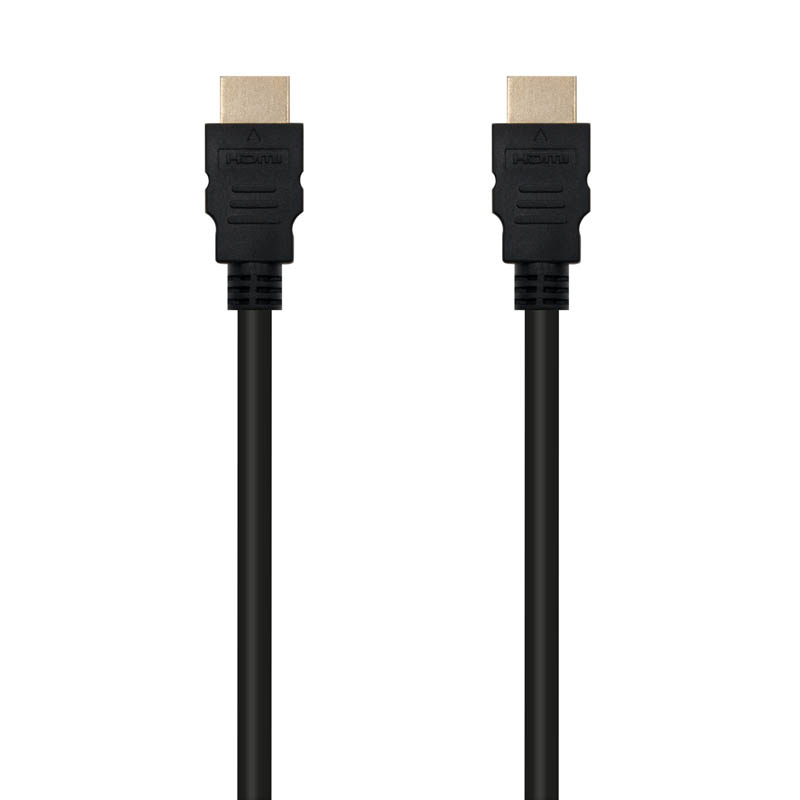 Cable HDMI Nano Cable HDMI Alta Velocidad / HEC, A/M-A/M Negro 1.8m
