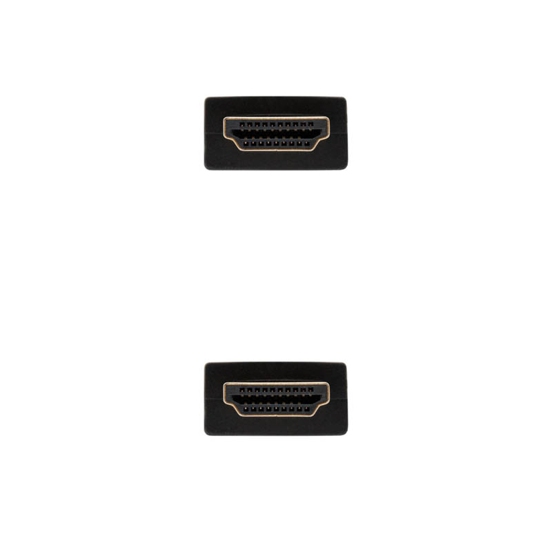 Cable HDMI Nano Cable HDMI Alta Velocidad / HEC, A/M-A/M Negro 1.8m