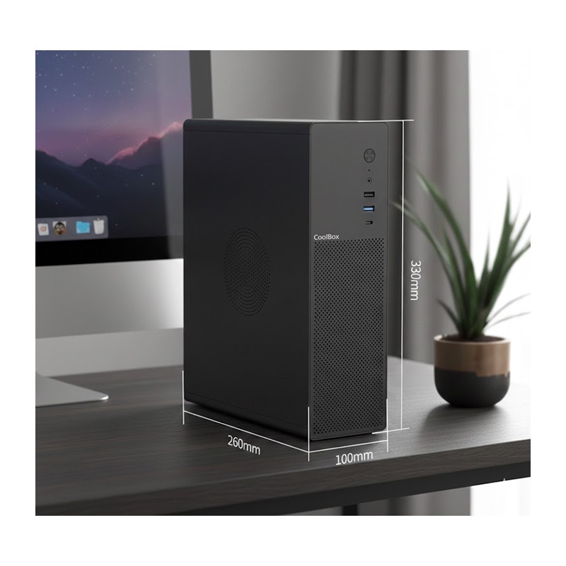 COOLPC Home & Office IV - Ryzen 5 8600G / 16GB DDR5 / NVMe 1Tb / W11