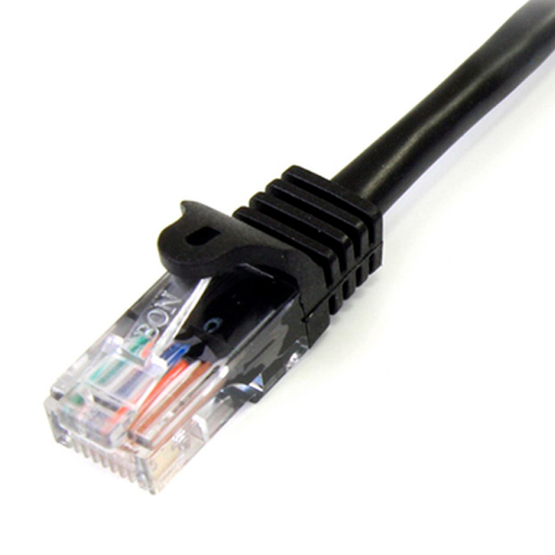 Startech RJ45 Cat.5e UTP Fast Ethernet 1m Negro - Cable Red