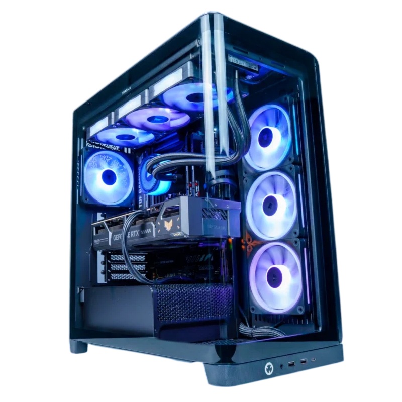 COOLPC iCUE Corsair III - R7 7800X3D / Radeon RX 9070 16GB / 32GB DDR5 / NVMe 2TB / W11