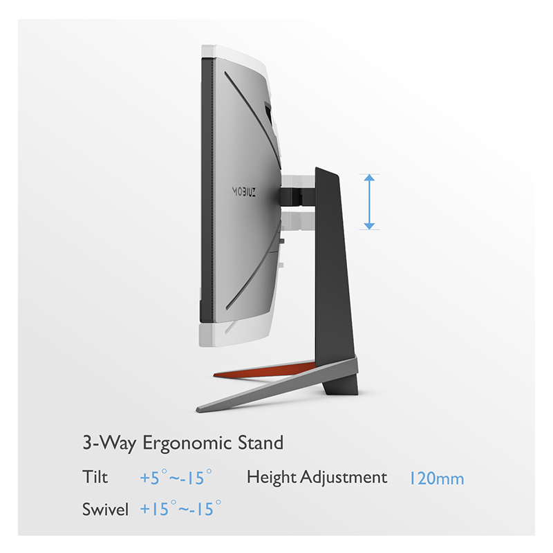 BenQ MOBIUZ EX2710R 27 pulgadasQHD 165Hz FreeSync Curvo - Monitor