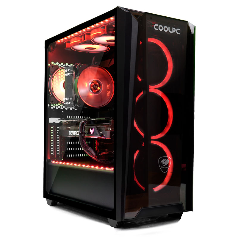 COOLPC White VI - Ryzen  7 3700X / GeForce RTX 3060 Ti / 16Gb DDR4 3200 Mhz / SSD 960Gb