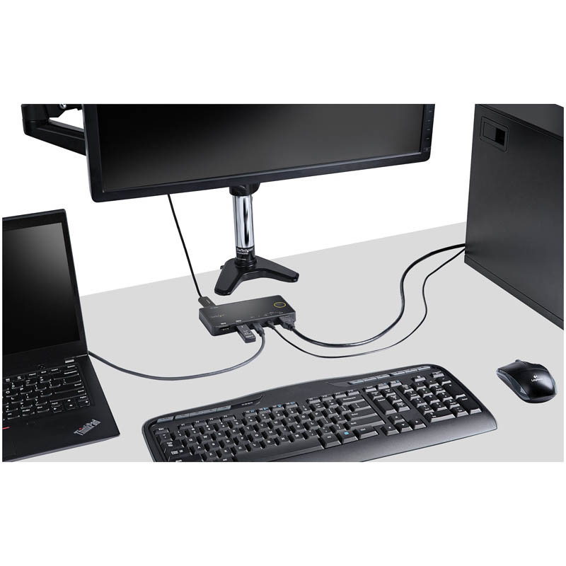 Switch KVM Startech Conmutador KVM HDMI 2 puertos