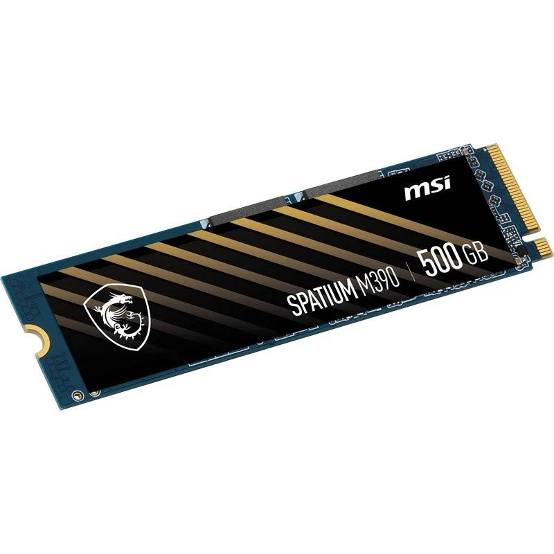 Disco Duro M.2 MSI SPATIUM M390 500GB PCIe 3.0 NVMe M.2 SSD