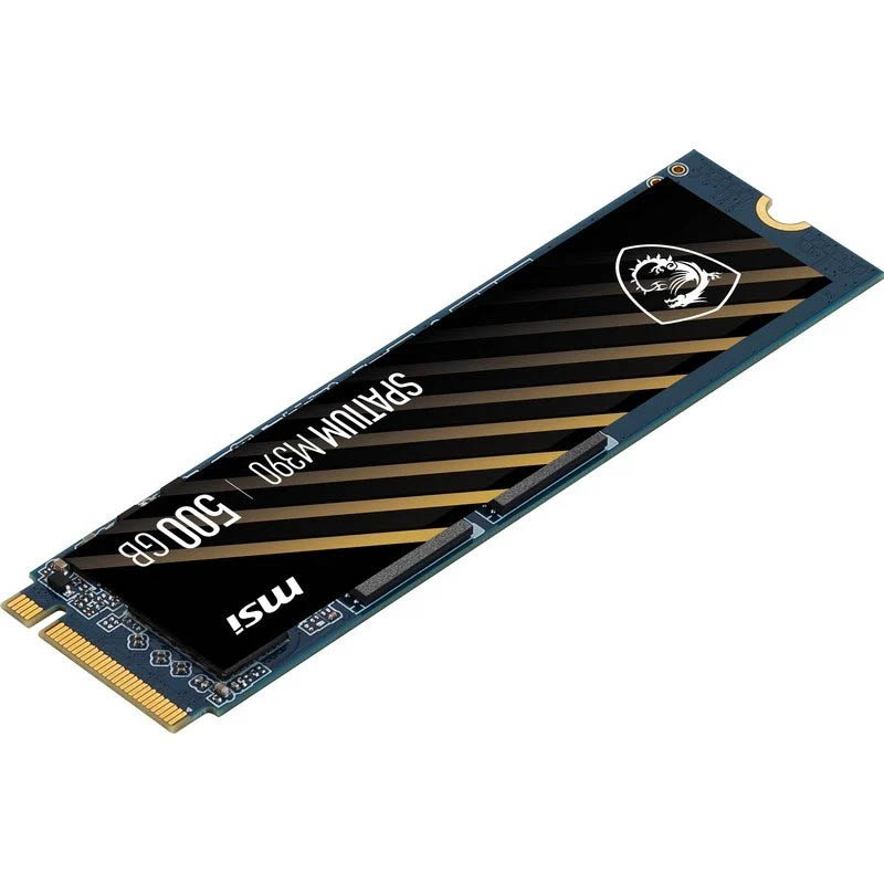 Disco Duro M.2 MSI SPATIUM M390 500GB PCIe 3.0 NVMe M.2 SSD