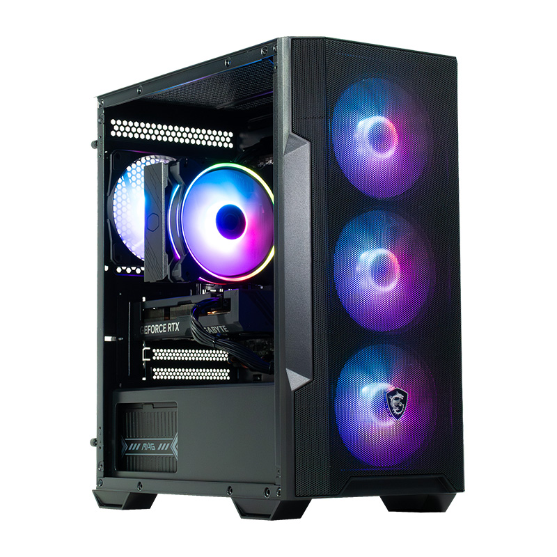 COOLPC PBMSI I - Ryzen 5 5500 / GeForce RTX 5060 8GB / 16GB / SSD 1TB / W11P + MAG 272F