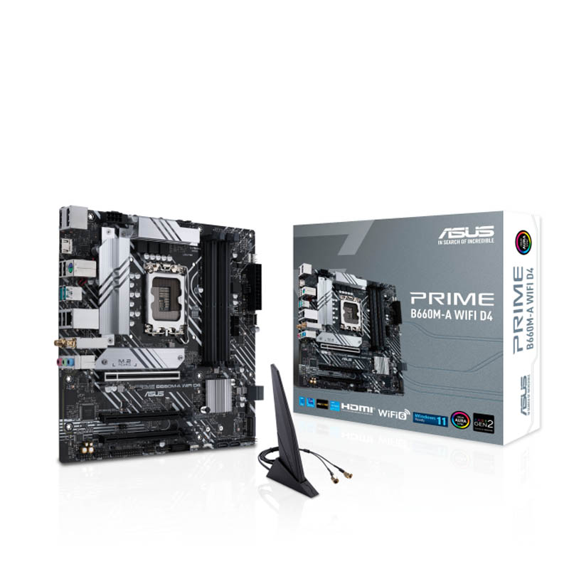 Placa Base Asus Prime B660M-A WIFI D4 Socket 1700