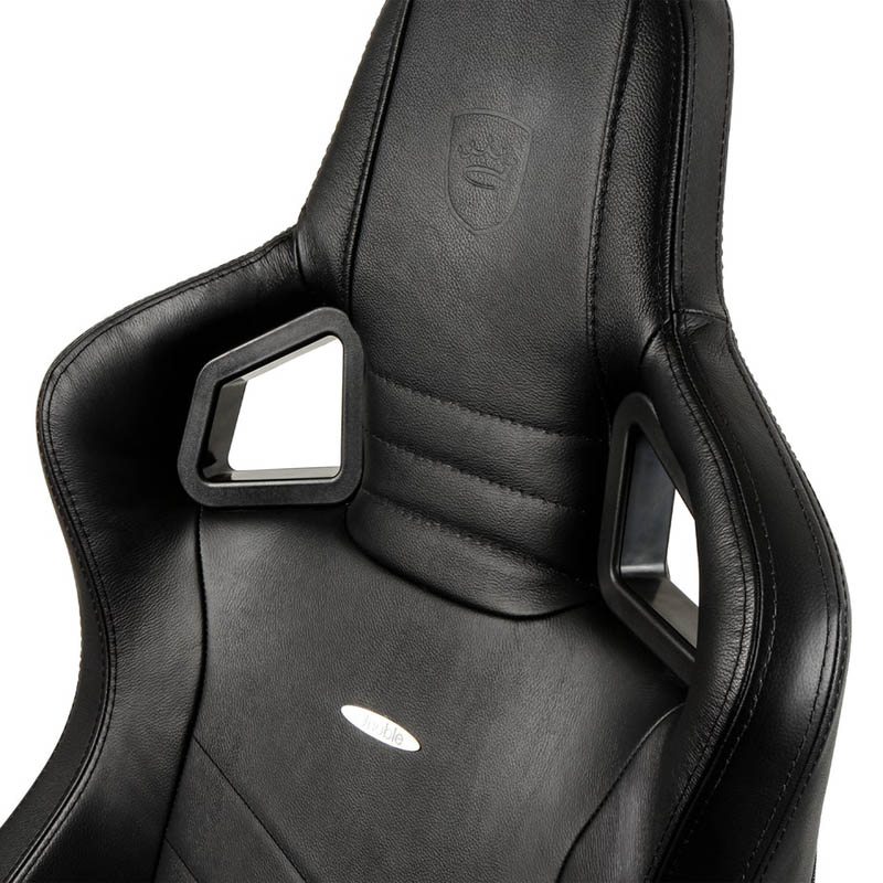 Silla Gaming Noblechairs Epic Real Cuero Negro