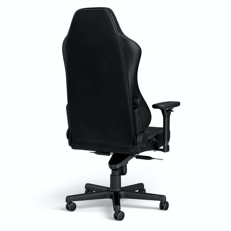 Silla Oficina Noblechairs Hero PU Cuero Negro Blanco