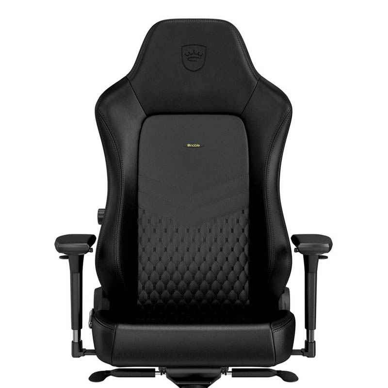 Silla Oficina Noblechairs Hero Real Cuero Negro