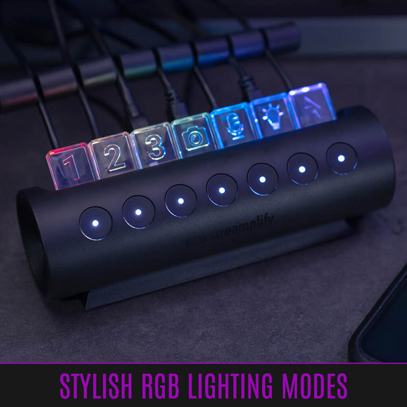 Hub Streamplify HUB CTRL 7 Slot RGB USB