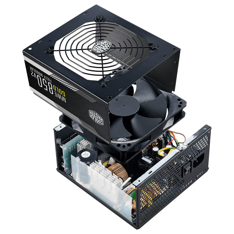 Fuente/PSU Cooler Master MWE Gold V2 80 Plus Gold 850W Modular Bulk