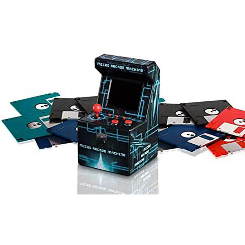 Retroconsola Ital Maquina Recreativa Mini Azul