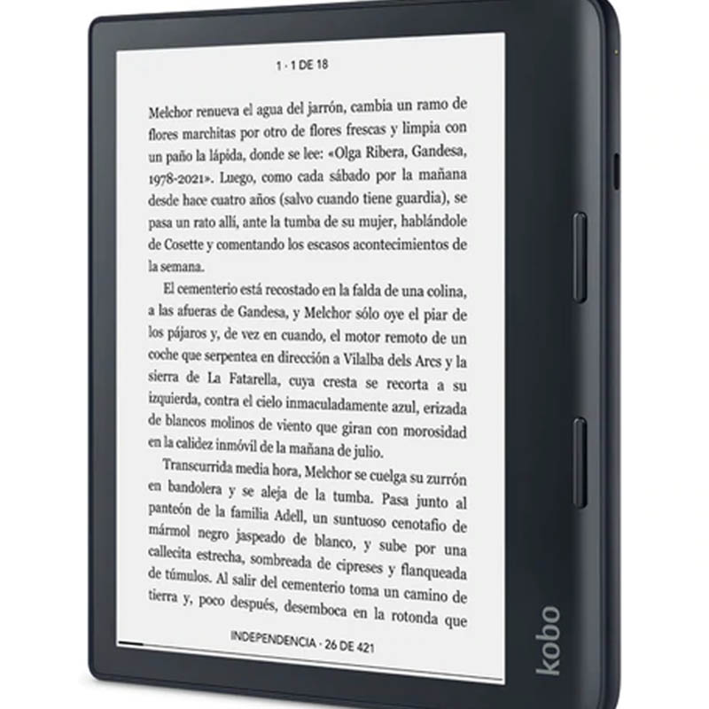 eBook Kobo Sage 8 pulgadas 32GB Negro