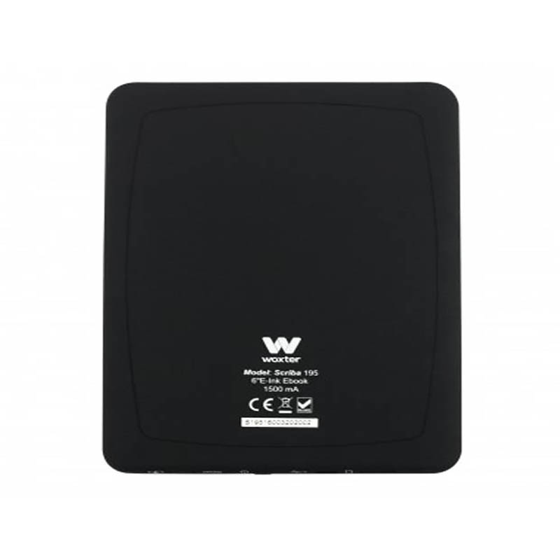 eBook Woxter Scriba 195 6 pulgadas 4GB Negro