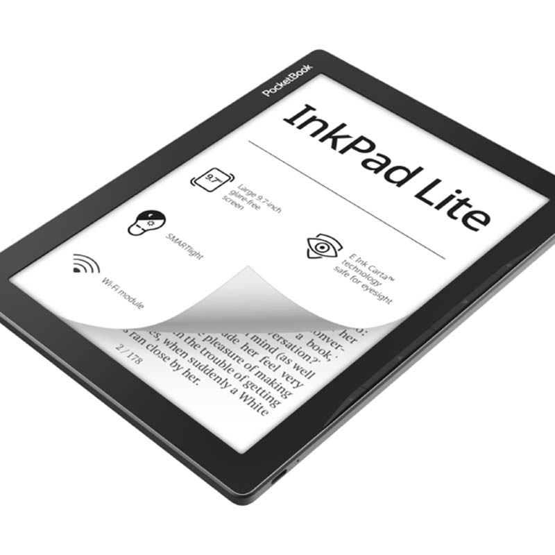 eBook PocketBook InkPad Lite 9.7 pulgadas 8GB Gris