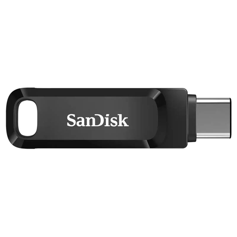 Pendrive Sandisk Ultra Dual Drive Go 64GB USB Tipo C Negro