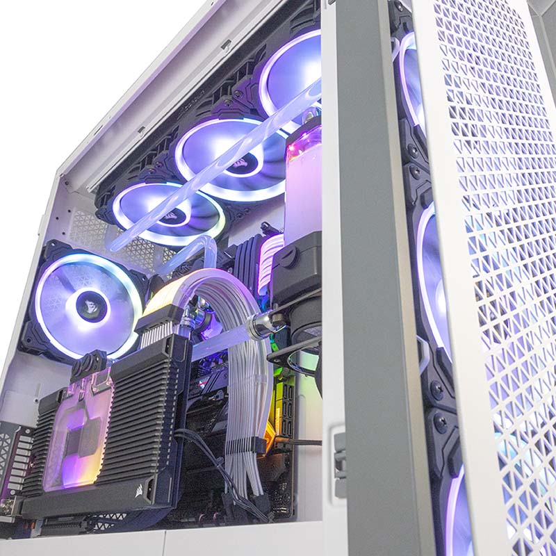 COOLPC iCue Corsair Hydro X i9 12900K / GeForce RTX 3080 Ti 12GB / 64GB DDR5 4800MHz / NVMe 2TB