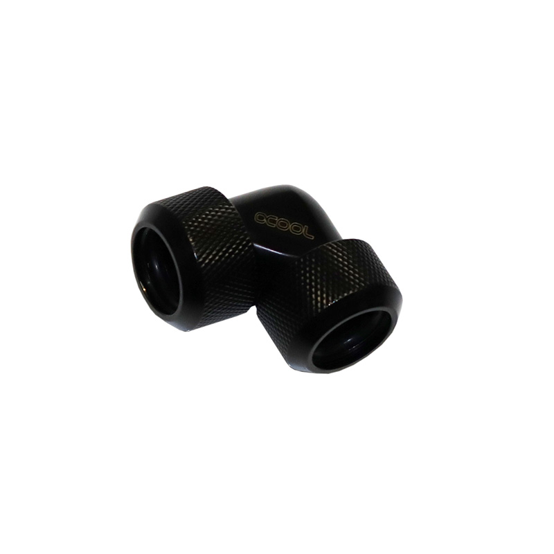 Adaptador Alphacool Eiszapfen 90º 16mm Negro